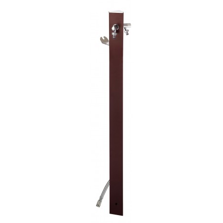 Aquapoint Triangle Underground Garden Column Fountain Bronze Metal