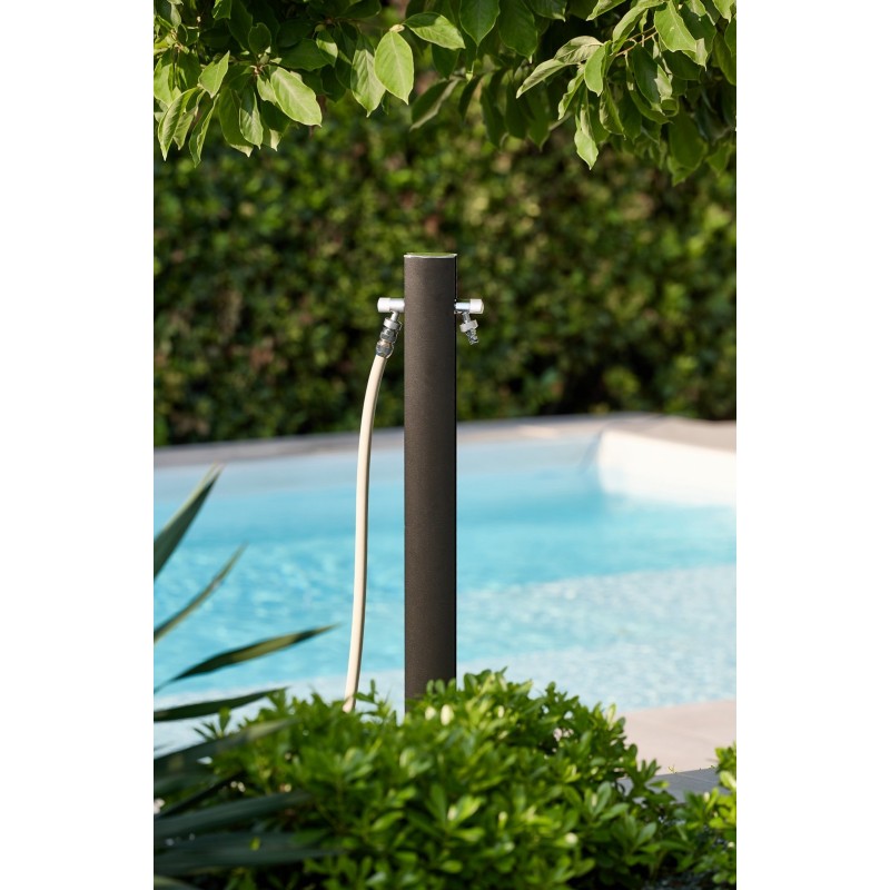 Fontana da Giardino Aquapoint Totem da Interrare Nero Metal