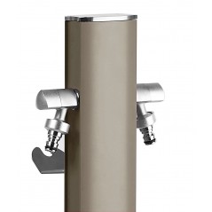 Fontana da Giardino Aquapoint Totem da Interrare Grigio Tortora
