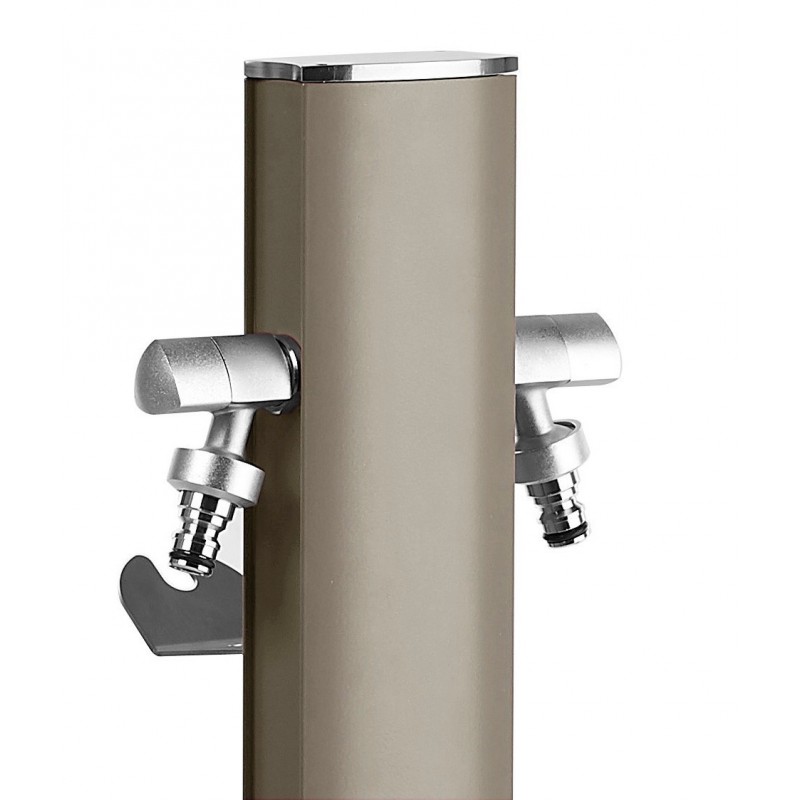 Fontana da Giardino Aquapoint Totem da Interrare Grigio Tortora