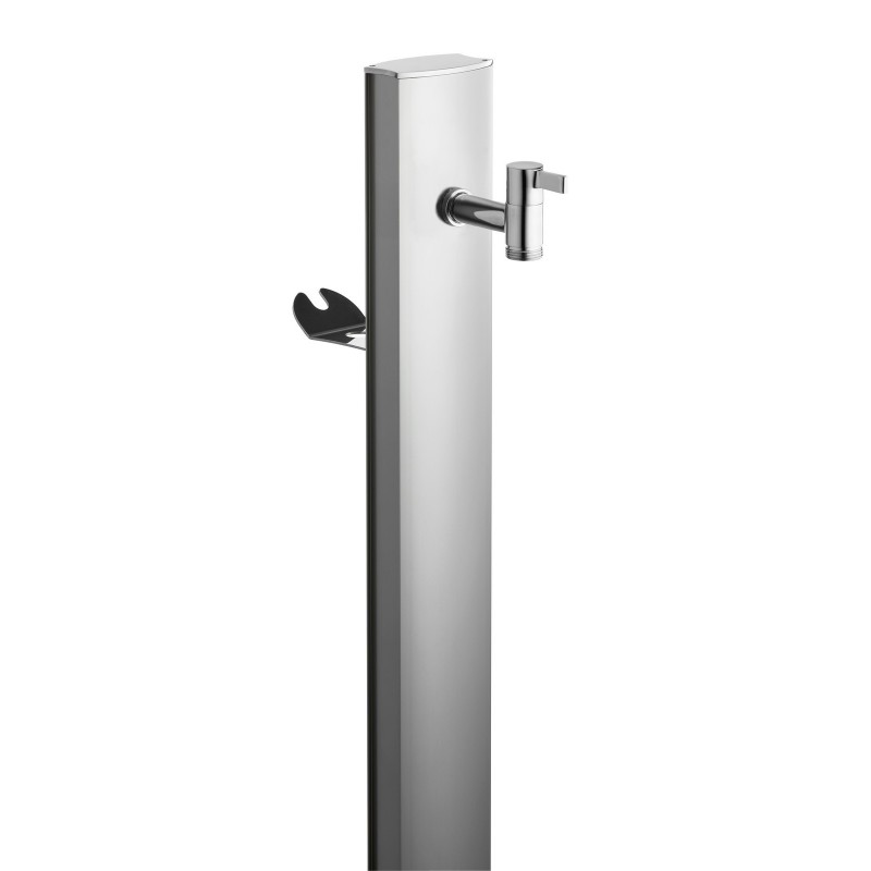 Aquapoint Steel-O Underground Garden Column Fountain Chrome Aquapoint Steel-O Underground Garden Column Fountain Chrome