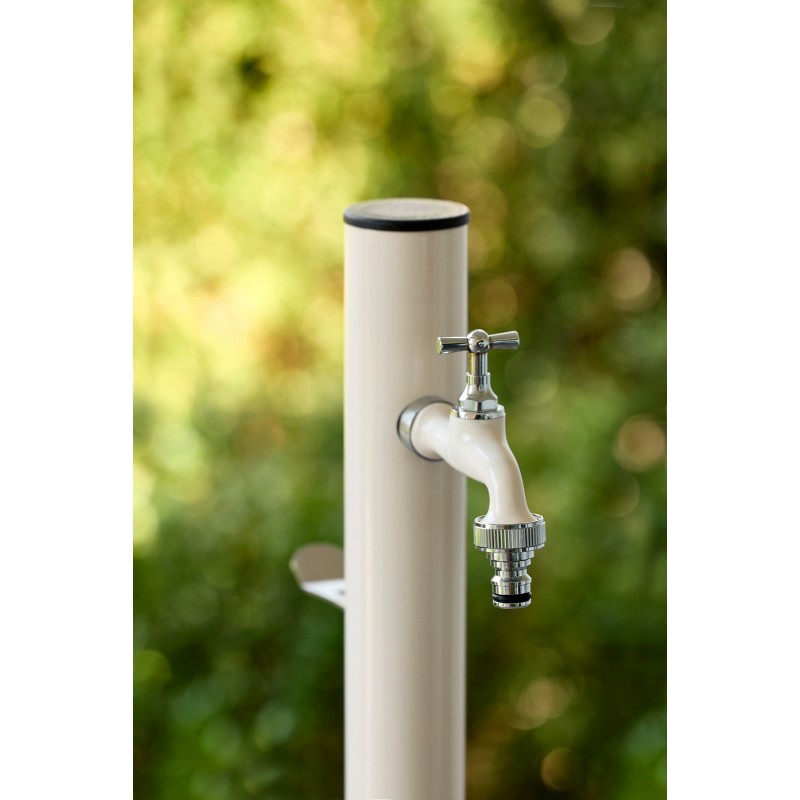 Aquapoint Loop Underground Garden Column Fountain White Aquapoint Loop Underground Garden Column Fountain White