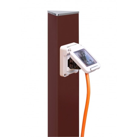 Colonnina per Presa Elettrica da Giardino Aquapoint Electropoint da Interrare Bronzo Metal