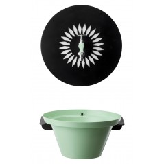 Fontana da Giardino Aquapoint a Parete Wall Fountain Daisy Verde Salvia