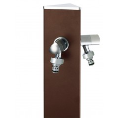 Fontana da Giardino Aquapoint a Parete Wall Triangle Bronzo Metal