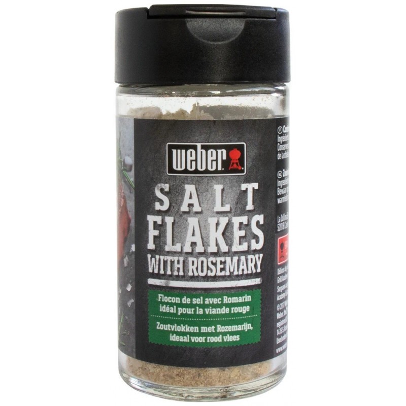 Weber Salt Flakes Rosemary - 30 Gr Weber Salt Flakes Rosemary - 30 Gr