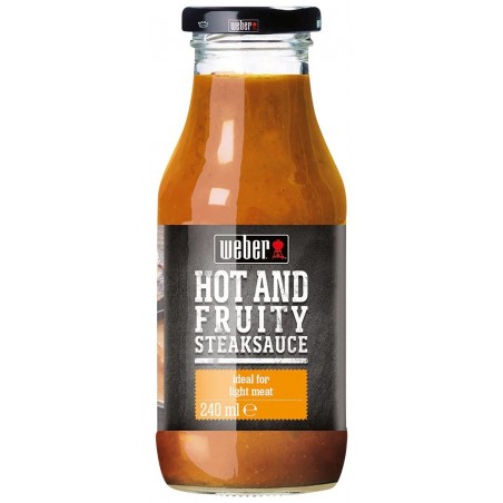 Weber Hot and Fruity Steaksauce - 240 Ml