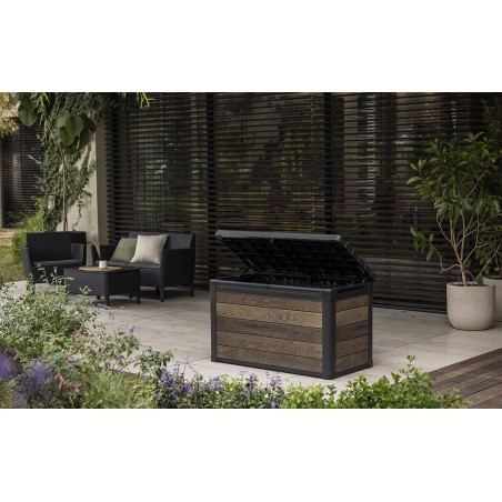 Keter Baule in Resina SIGNATURE DECO BOX 100 NOCE