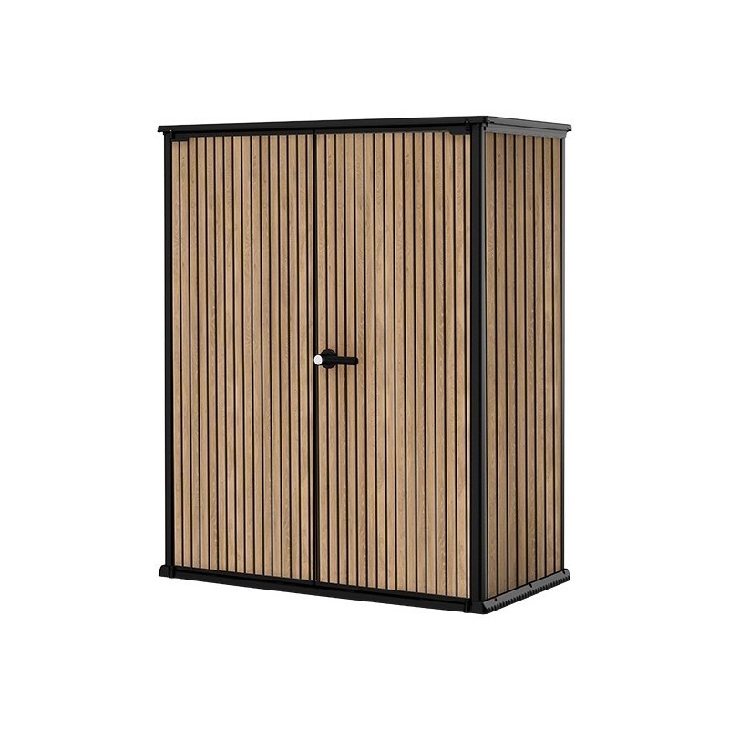 Keter Resin Outdoor Cabinet SIGNATURE VERTICAL Slatted Keter Resin Outdoor Cabinet SIGNATURE VERTICAL Slatted