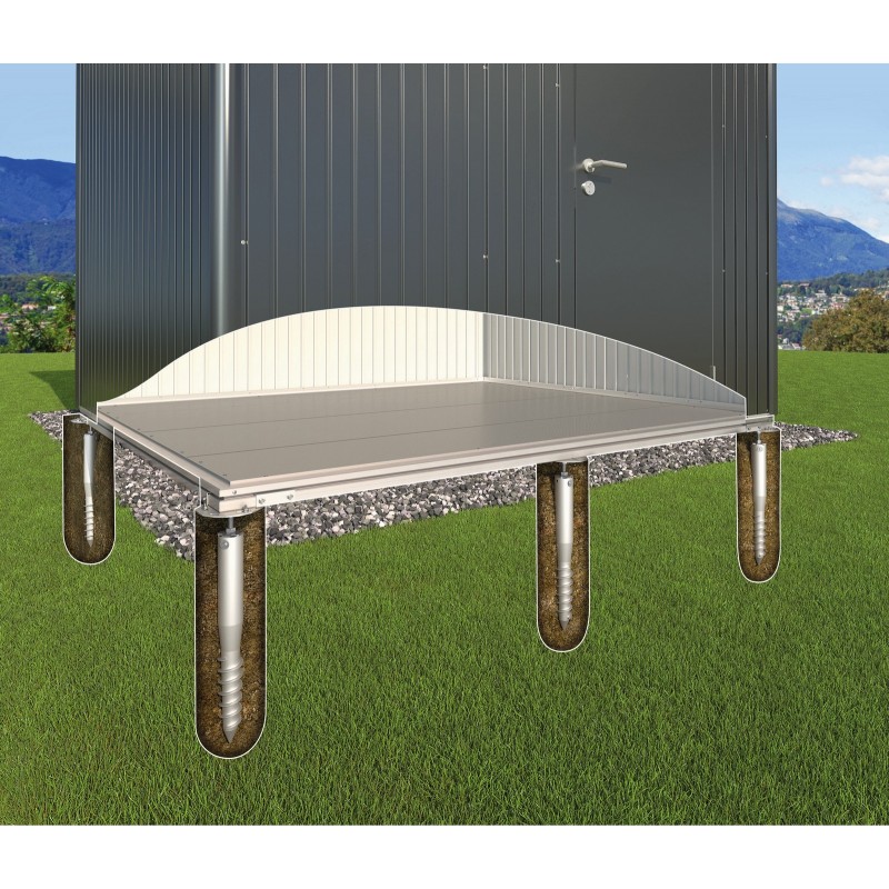 SmartBase Plus Base for Biohort Europa Metal Shed SmartBase Plus Base for Biohort Europa Metal Shed