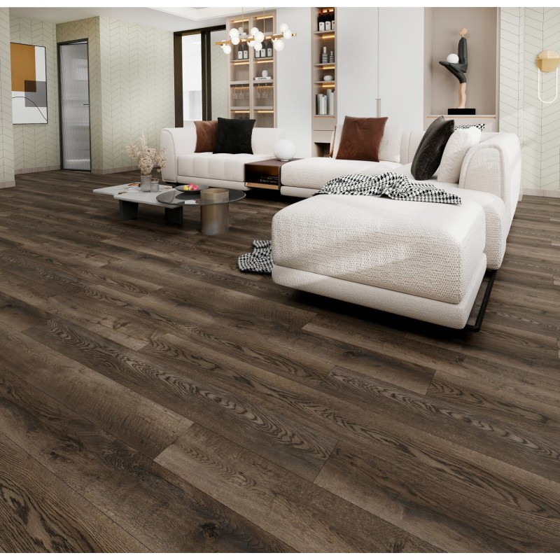 Pavimento In Spc Effetto Legno - Rovere Avana Unionwood Pavimento In Spc Effetto Legno - Rovere Avana Unionwood