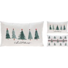 Cuscino Decoravito Alberi Natale 30x50 Cm. Pezzo Singolo