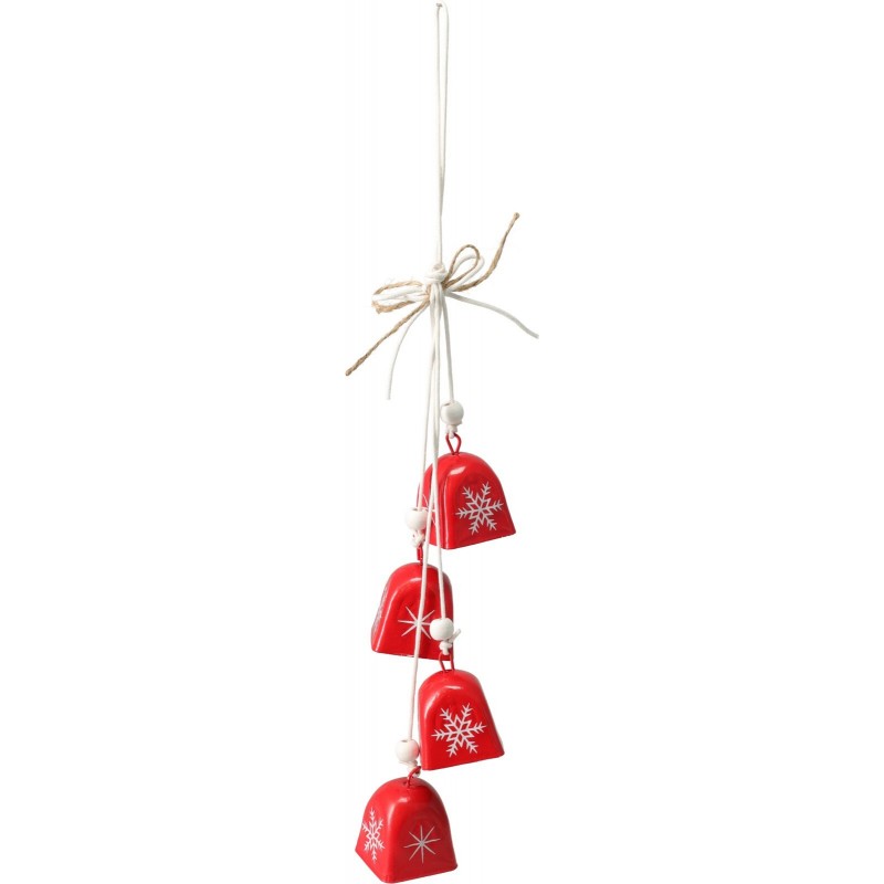 Square Bell Garland 38 cm. Single Piece Square Bell Garland 38 cm. Single Piece