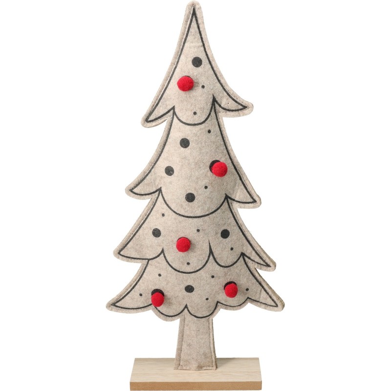 42cm Felt Christmas Tree. Single Piece 42cm Felt Christmas Tree. Single Piece