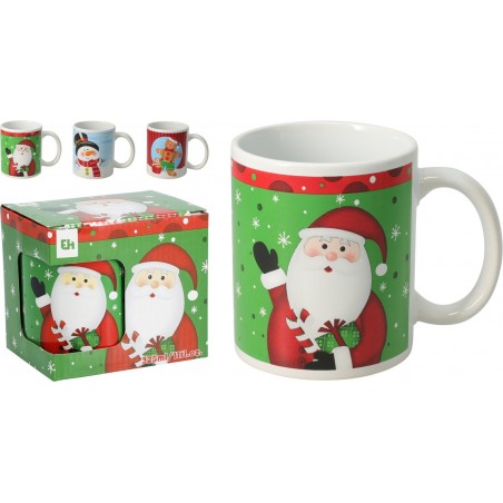 Tazza di Natale in Ceramica 325 ml. Pezzo Singolo