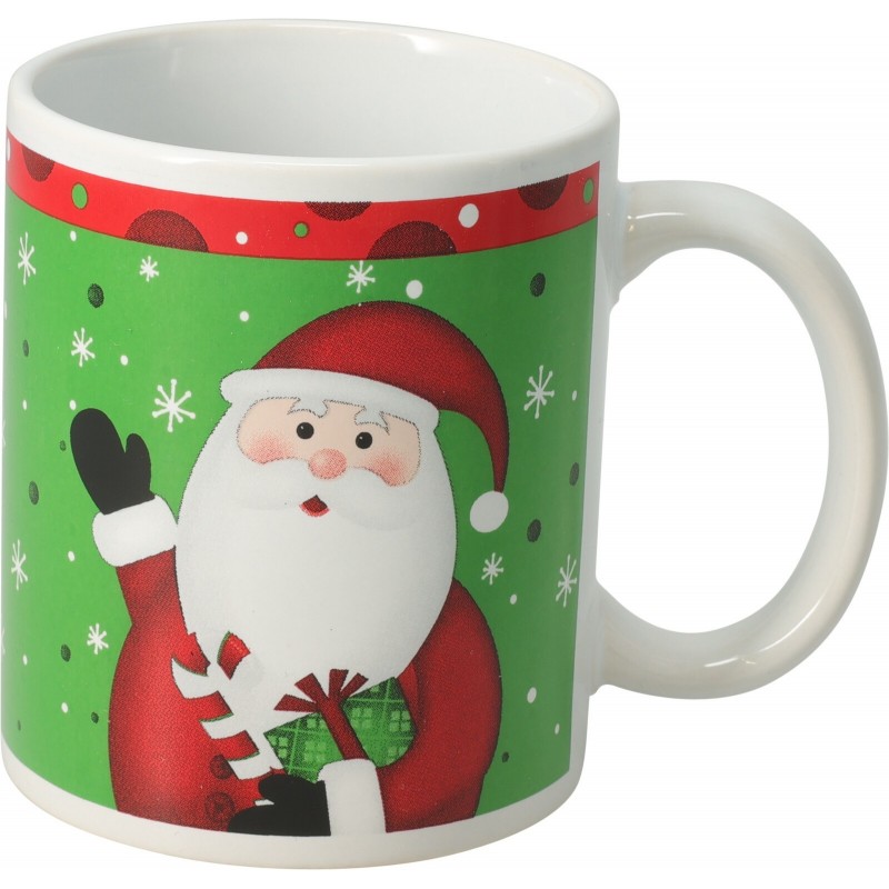 Tazza di Natale in Ceramica 325 ml. Pezzo Singolo Tazza di Natale in Ceramica 325 ml. Pezzo Singolo