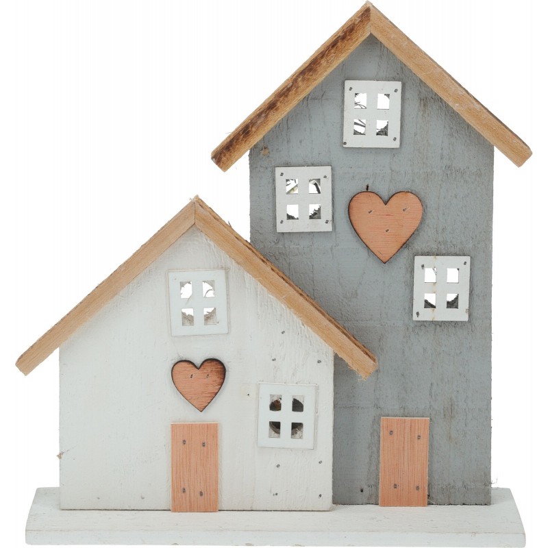 Illuminated House 28 cm. Single Piece Illuminated House 28 cm. Single Piece