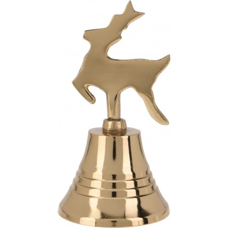 Campanella in Alluminio 5x10 Cm Oro. Pezzo Singolo