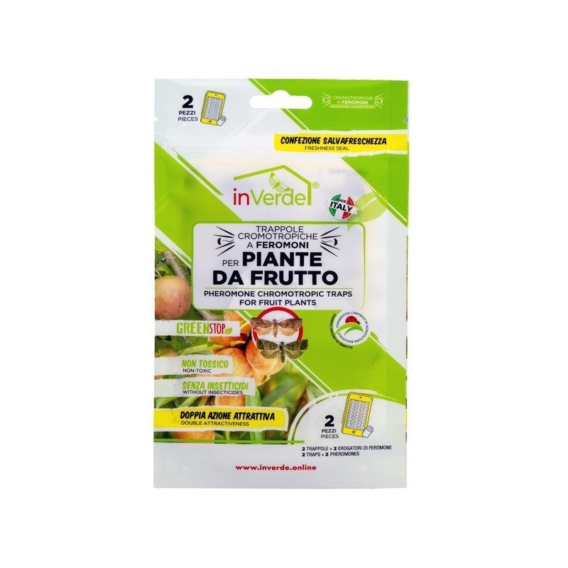 InVerde Chromotropic Sticky Trap for Fruit Plants InVerde Chromotropic Sticky Trap for Fruit Plants