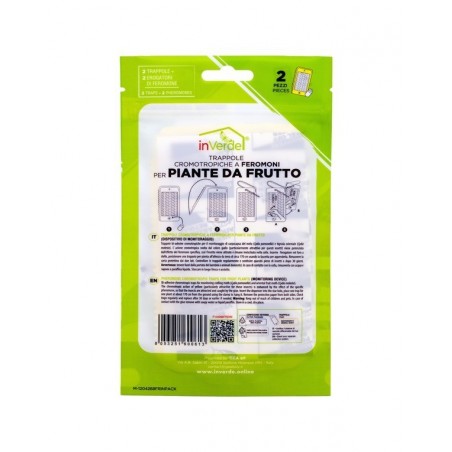 Trappola Adesiva Cromotropica per Piante da Frutto InVerde