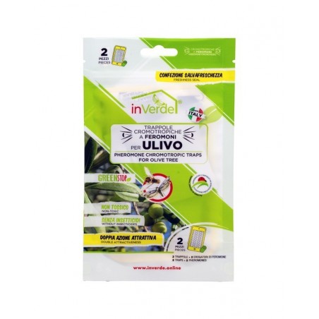 InVerde Chromotropic Adhesive Trap for Olive Trees