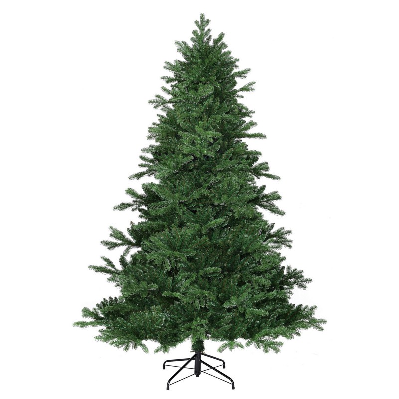 Albero di Natale Brampton Verde h215 Ø142cm PE+PVC