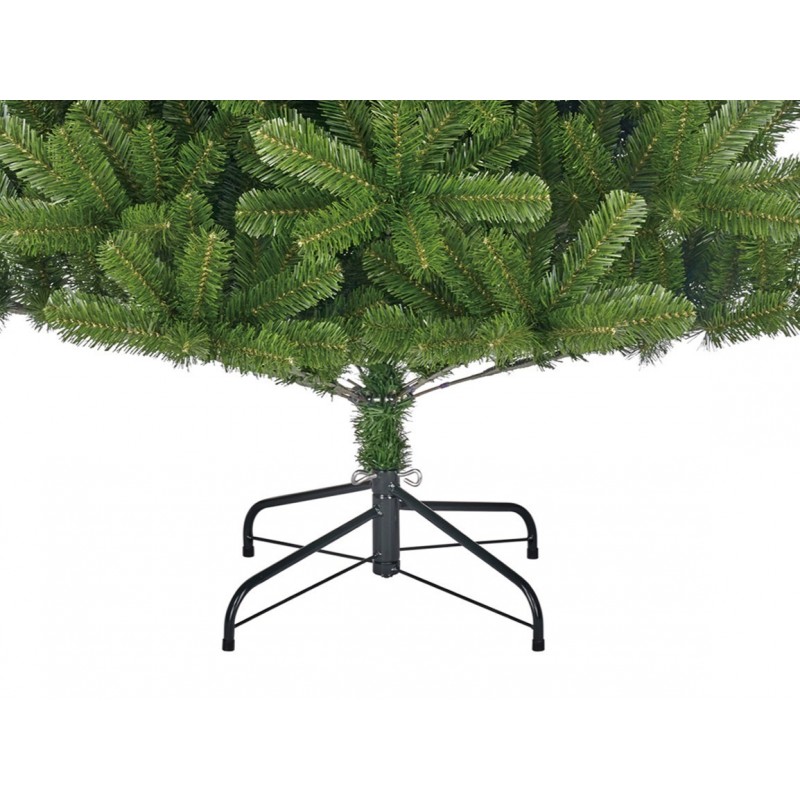 Albero di Natale Charlton Verde h230 Ø135cm PVC
