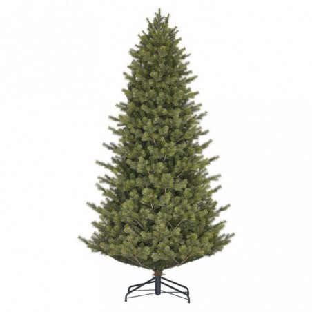 Albero di Natale Clive Slim Verde h185 Ø104cm PE+PVC
