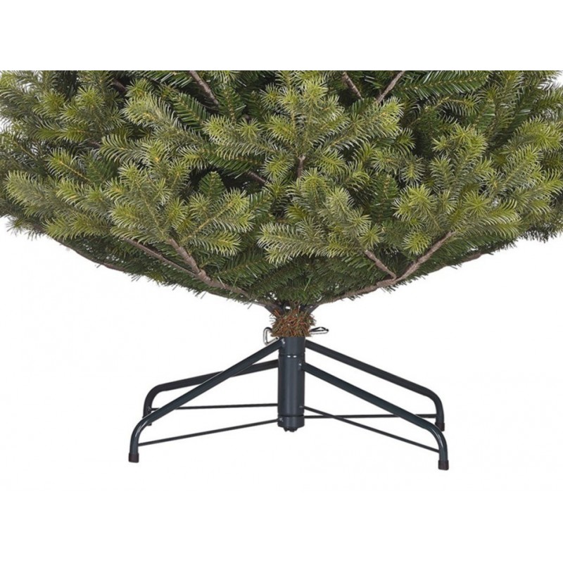 Albero di Natale Clive Slim Verde h215 Ø114cm PE+PVC