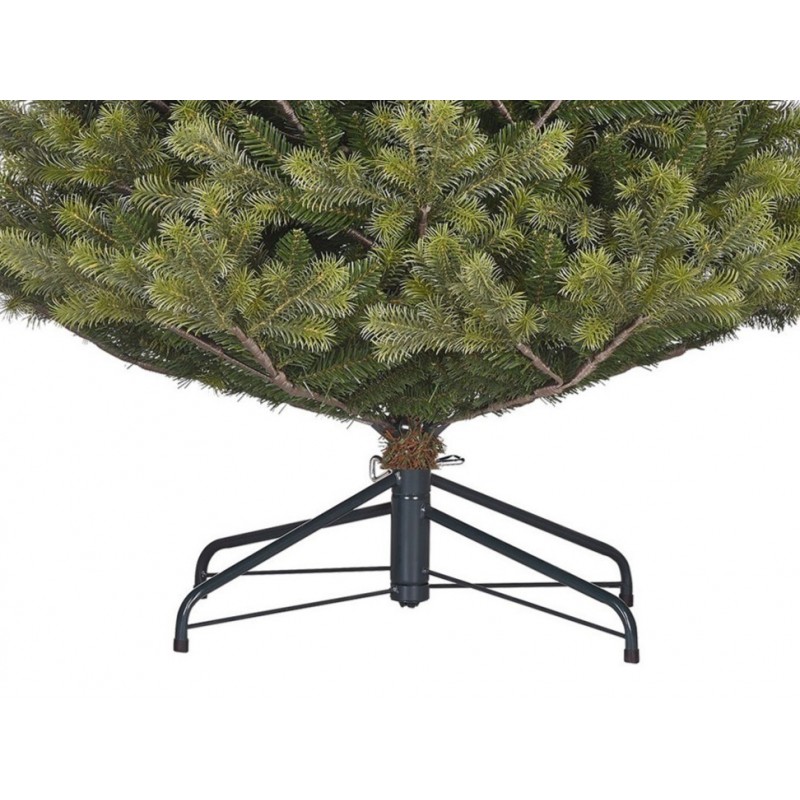 Albero di Natale Clive Slim Verde h230 Ø122m PE+PVC