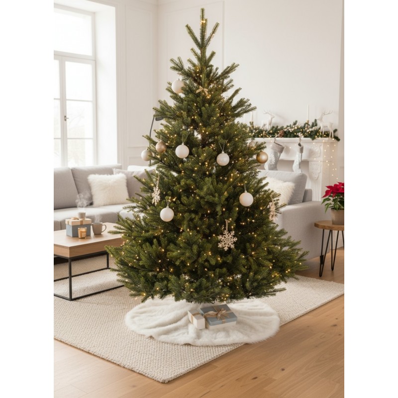 Albero di Natale Arlberg h240Ø155cm PE+PVC