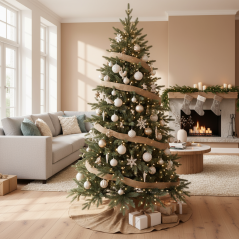 Kennedy Christmas tree h210Ø132cm PE+PVC