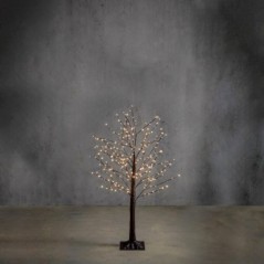 Albero di Natale con 288 LED Bianco Classico con Timer