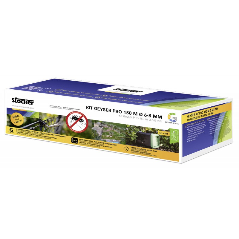 Kit Stocker Geyser Pro 150 m Ø 6-8 mm