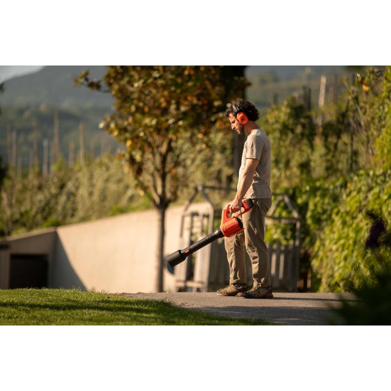 Stocker Soffiatore a batteria 21 V senza batteria, senza caricabatterie Stocker Soffiatore a batteria 21 V senza batteria, senza caricabatterie