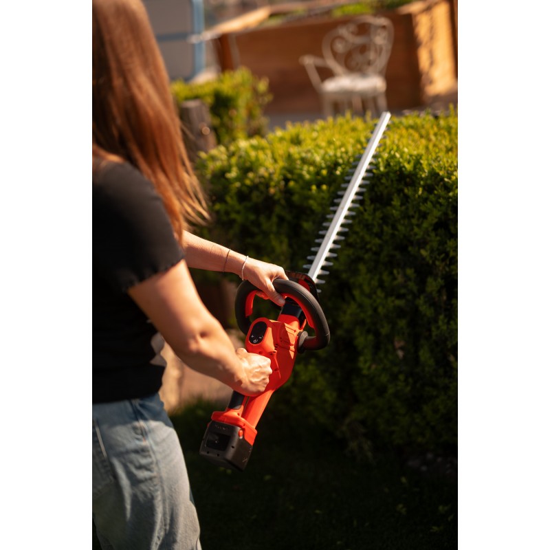 Battery Hedge Trimmer Stocker 21 V without batteries, without case