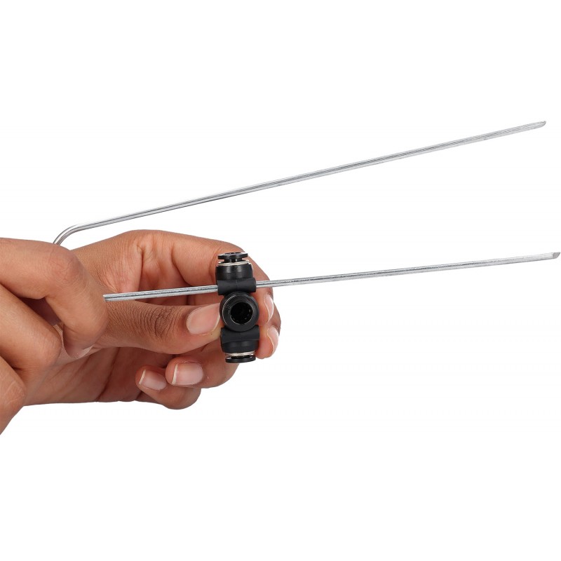 Stocker Kit direzionamento ugelli Geyser 50 cm - 2 Tubi flessibili, senza ugelli