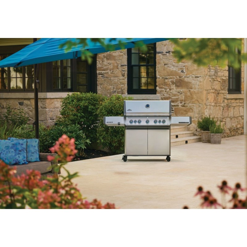 Napoleon gas barbecue PRESTIGE 665 stainless steel code P665VXRSIBPSS Napoleon gas barbecue PRESTIGE 665 stainless steel code P665VXRSIBPSS