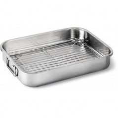 Teglia Inox Con Griglia Napoleon cod. 56038