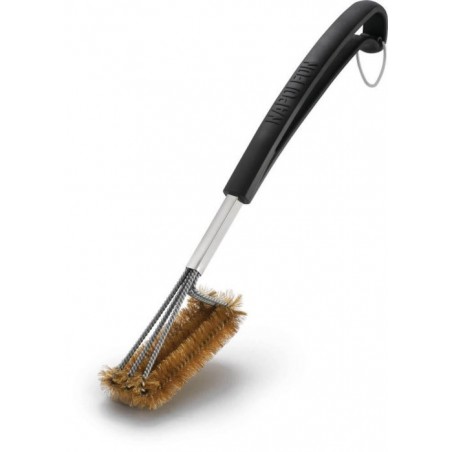 Napoleon Three-Row Brass Brush for Cast Iron Grills code 62062