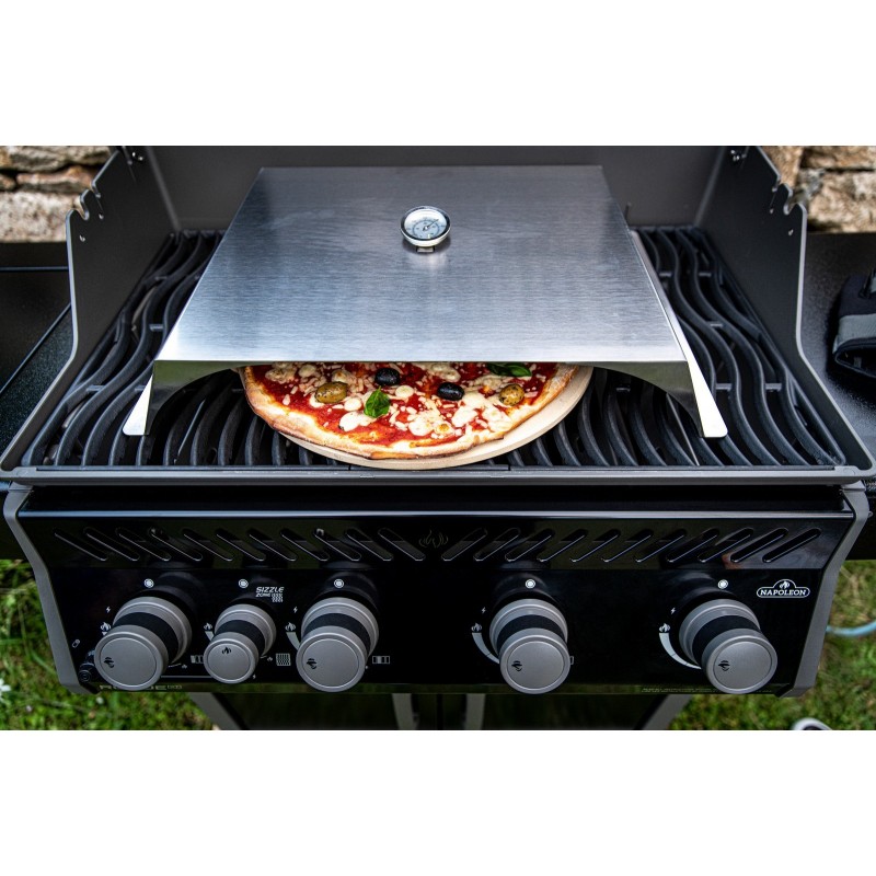 Forno Pizza in Acciaio Inox per Barbecue a Gas Napoleon cod. 71200