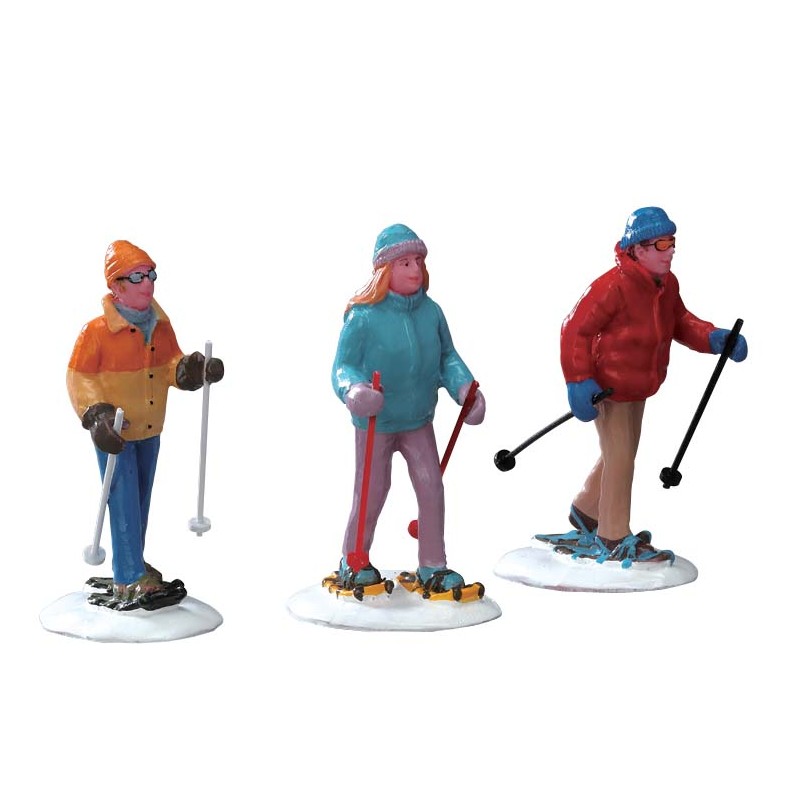 Lemax Ski Village Deluxe Pack con Neve in Omaggio