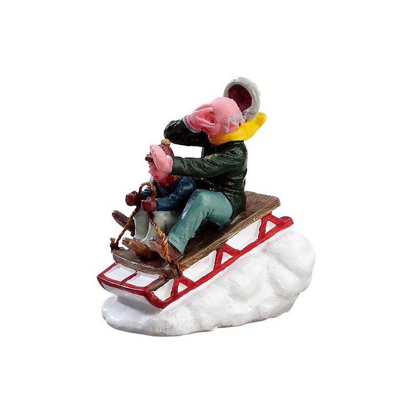 Lemax Ski Village Deluxe Pack con Neve in Omaggio