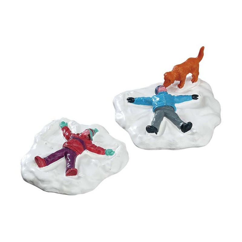 Lemax Ski Village Deluxe Pack con Neve in Omaggio