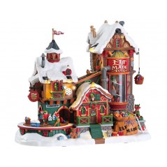 Lemax Elf Village Deluxe Pack con Neve in Omaggio