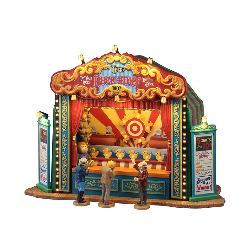 Lemax Luna Park Pack with Free Snow Lemax Luna Park Pack with Free Snow