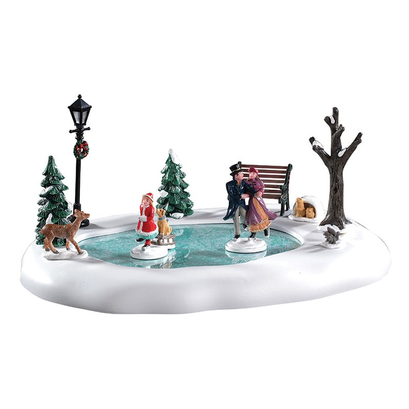 Lemax Victorian Pack con Neve in Omaggio