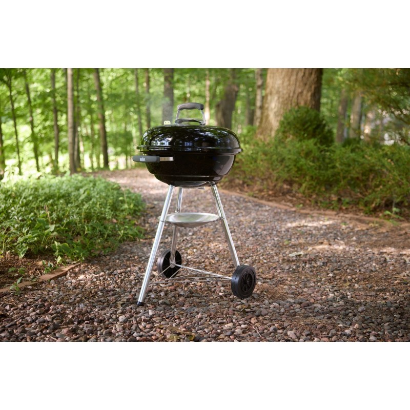 Barbecue Weber a Carbone Compact Kettle Ø 47 cm Black Cod. 1502054
