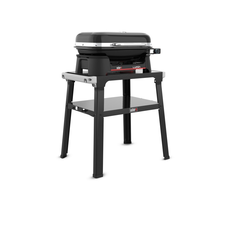 Weber Electric Barbecue Lumin With Stand Black Cod. 1501652