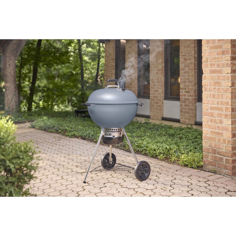 Barbecue Weber a Carbone Master-Touch GBS 5755 Ø 57 cm Slate Blue Cod. 1502204 Barbecue Weber a Carbone Master-Touch GBS 5755 Ø 57 cm Slate Blue Cod. 1502204